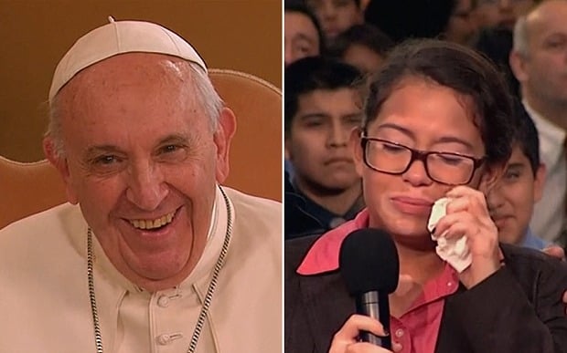 “Be Courageous!” – Valerie and the Pope