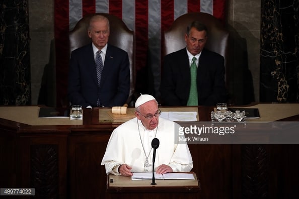 Pope Addresses Congress